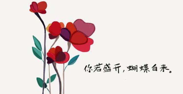 你若盛开，蝴蝶自来