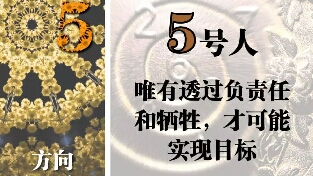 5号人为土，方向目标，领导者