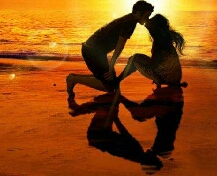 吻一下她的嘴唇，妻子就会变成哑巴